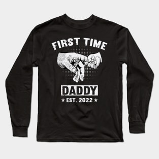 Father's Day 2022 First Time Daddy 2022 Happy Father's Day 2022 Long Sleeve T-Shirt